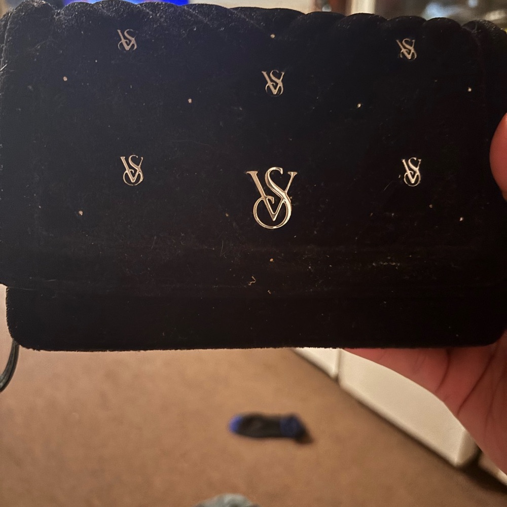VS Black Velvet Clutch